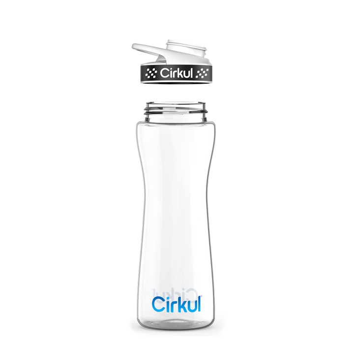 22oz. Plastic Bottle & Comfort Grip Lid L7