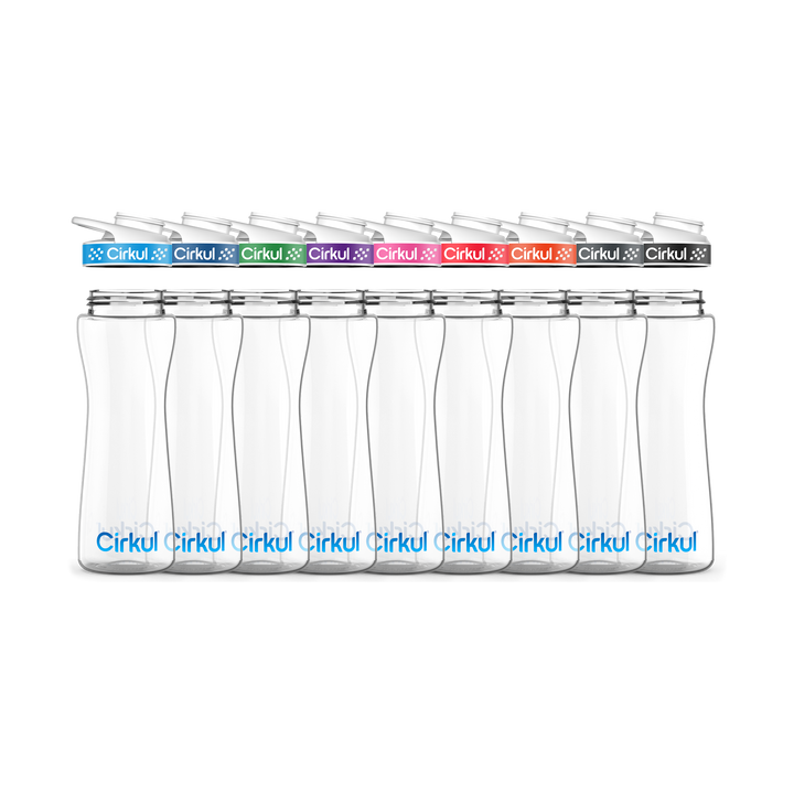 22oz. Plastic Bottle & Comfort Grip Lid I5