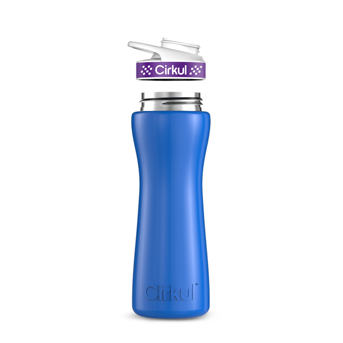 22oz. Stainless Steel Bottle & Comfort Grip Lid